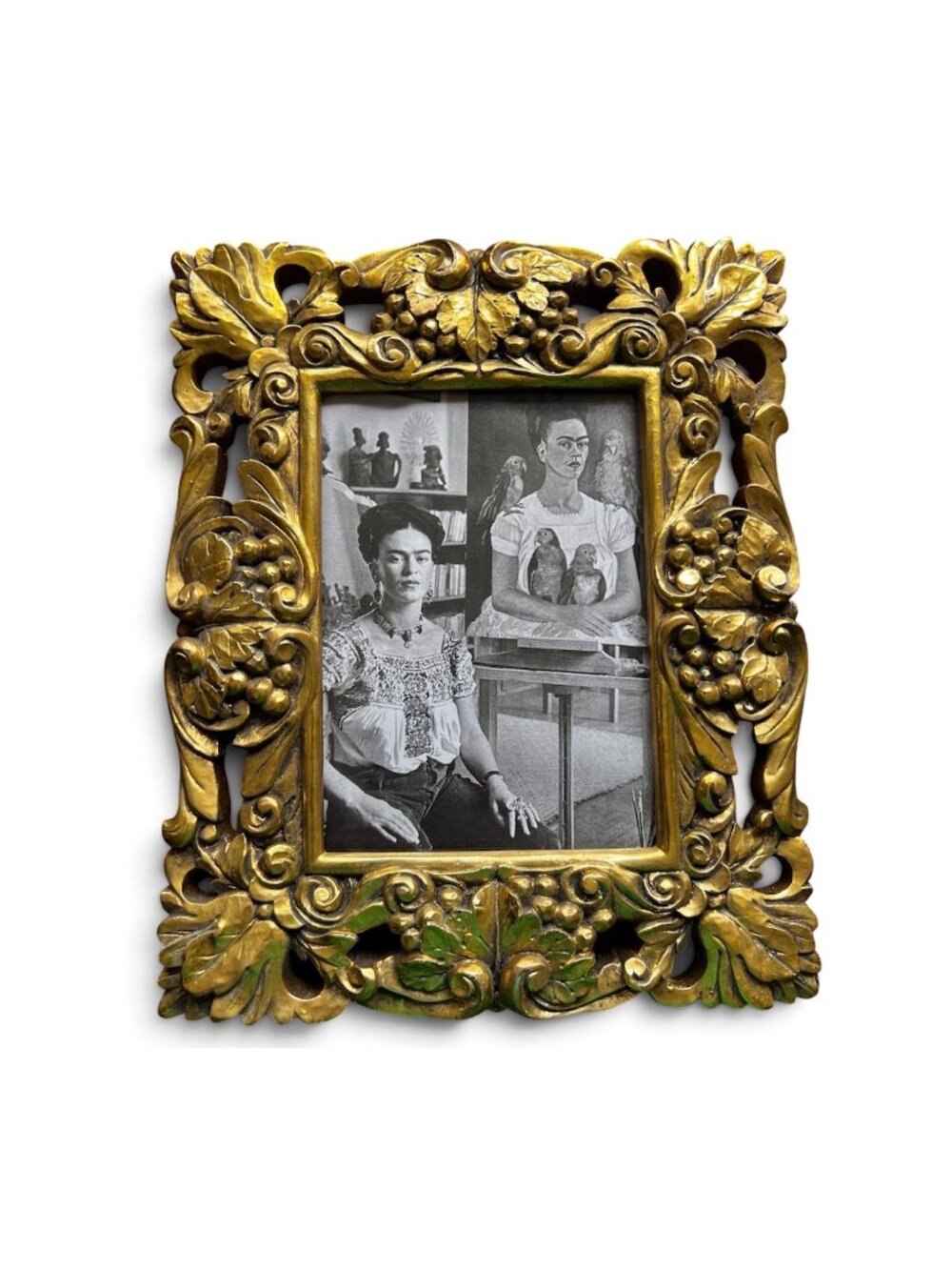 Vintage Ornate Romantic Gold Standing Picture Frame